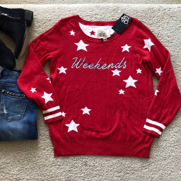 Chaser Sweaters - Chaser ‘Weekends’ Sweater